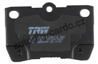 Sada brzdových destiček TRW GDB3399 - LEXUS SI, GS