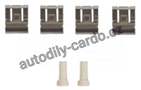 Sada brzdových destiček TRW GDB297 - FIAT UNO, TIPO