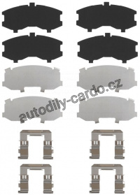 Sada brzdových destiček TRW GDB3371 - SUBARU LEGACY