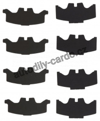 Sada brzdových destiček TRW GDB3593 - MAZDA