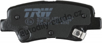 Sada brzdových destiček TRW GDB3594