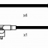 Sada kabelů pro zapalování NGK RC-VW232 - SEAT, VW
