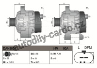 Alternátor DENSO DAN3034