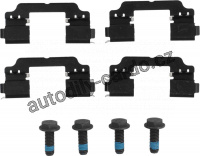 Sada brzdových destiček TRW GDB1736 -