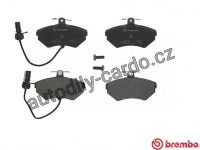 Sada brzdových destiček BREMBO P85044 - AUDI, SEAT, VW