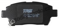 Sada brzdových destiček TRW GDB3317 - TOYOTA COROLLA