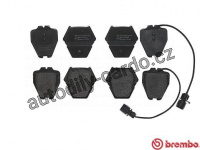 Sada brzdových destiček BREMBO P85054 - AUDI Sada brzdových destiček BREMBO P85054 - AUDI
