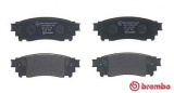 Sada brzdových destiček BREMBO P83166 - LEXUS Sada brzdových destiček BREMBO P83166 - LEXUS