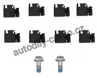 Sada brzdových destiček TRW GDB1829 - FIAT PUNTO EVO 09-