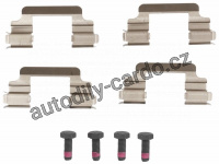 Sada brzdových destiček TRW GDB1631 - LANDROVER DISCOVERY, RANGE ROVER