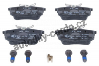 Sada brzdových destiček ATE 13.0460-2897 (AT 602897) - MITSUBISHI, SMART