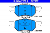 Sada brzdových destiček ATE 13.0460-7207 (AT 607207) - CHRYSLER