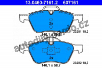 Sada brzdových destiček ATE 13.0460-7161 (AT 607161) - MINI