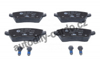 Sada brzdových destiček ATE 13.0460-5801 (AT 605801) - NISSAN