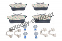 Sada brzdových destiček ATE 13.0460-2745 (AT 602745) - CITROËN, PEUGEOT