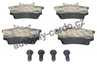 Sada brzdových destiček ATE 13.0460-2819 (AT 602819) - CITROËN, FIAT Sada brzdových destiček ATE 13.0460-2819 (AT 602819) - CITROËN, FIAT