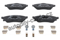 Sada brzdových destiček ATE 13.0460-2857 (AT 602857) - OPEL