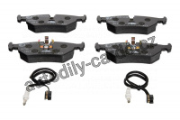 Sada brzdových destiček ATE 13.0460-7061 (AT 607061) - CITROËN, FIAT, PEUGEOT