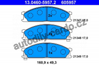 Sada brzdových destiček ATE 13.0460-5957 (AT 605957) - NISSAN