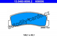 Sada brzdových destiček ATE 13.0460-8006 (AT 608006) - LADA