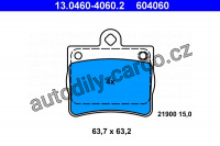 Sada brzdových destiček ATE 13.0460-4060 (AT 604060) - MERCEDES-BENZ