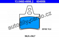 Sada brzdových destiček ATE 13.0460-4956 (AT 604956) - CITROËN