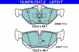 Sada brzdových destiček ATE Ceramic 13.0470-7217 (AT LD7217) - BMW Sada brzdových destiček ATE Ceramic 13.0470-7217 (AT LD7217) - BMW