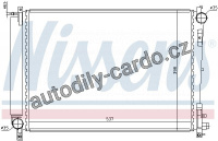 Chladič motoru NISSENS 61006 Chladič motoru NISSENS 61006