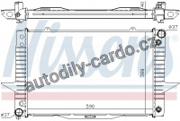 Chladič motoru NISSENS 65540A Chladič motoru NISSENS 65540A