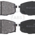 Sada brzdových destiček A.B.S. (37442) Sada brzdových destiček A.B.S. (37442)