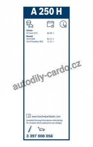 Stěrač BOSCH Aerotwin (BO 3397008056) - 250mm