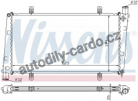 Chladič motoru NISSENS 65551A Chladič motoru NISSENS 65551A