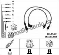Sada kabelů pro zapalování NGK RC-FT418 - FIAT
