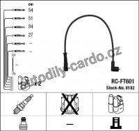 Sada kabelů pro zapalování NGK RC-FT601 - FIAT