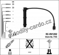 Sada kabelů pro zapalování NGK RC-RV1202 - MG, ROVER