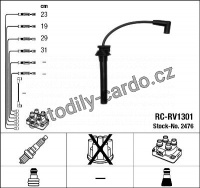 Sada kabelů pro zapalování NGK RC-RV1301 - MINI Sada kabelů pro zapalování NGK RC-RV1301 - MINI