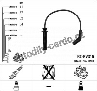Sada kabelů pro zapalování NGK RC-RV315 - LAND ROVER
