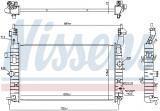 Chladič motoru NISSENS 630748 Chladič motoru NISSENS 630748