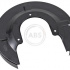 Ochranný plech proti rozstřikování, brzdový kotouč , zadní A.B.S. 11056