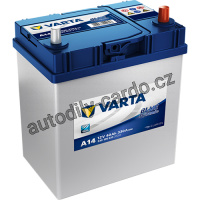 Autobaterie VARTA Blue Dynamic 40Ah/330A (540126033) Autobaterie VARTA Blue Dynamic 40Ah/330A (540126033)