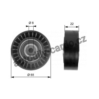 Vratná / vodící kladka GATES (GT T36258) - MERCEDES-BENZ Vratná / vodící kladka GATES (GT T36258) - MERCEDES-BENZ