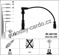Sada kabelů pro zapalování NGK RC-AD1102 - AUDI, VW