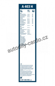 Stěrač BOSCH Aerotwin (BO 3397008998) - 400mm