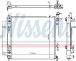 Chladič motoru NISSENS 675046 Chladič motoru NISSENS 675046
