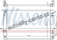 Chladič motoru NISSENS 646928 Chladič motoru NISSENS 646928