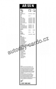 Stěrač BOSCH Aerotwin (BO 3397008842) - 550mm Stěrač BOSCH Aerotwin (BO 3397008842) - 550mm