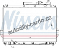 Chladič motoru NISSENS 67527 Chladič motoru NISSENS 67527