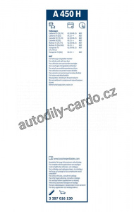 Stěrač BOSCH Aerotwin (3397016130) - 450mm