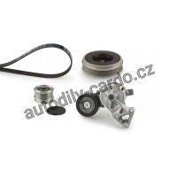 Sada žebrovaných klínových řemenů GATES K156DPK1195 Sada žebrovaných klínových řemenů GATES K156DPK1195