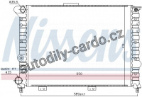 Chladič motoru NISSENS 60049 Chladič motoru NISSENS 60049